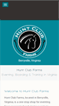 Mobile Screenshot of huntclubfarms.net